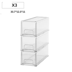 Refrigerator Fresh-keeping Freezer Storage Box Drawer Kitchen Storage Food Food Arrangement Storage Artifact Egg Box